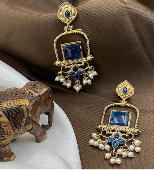 Mehendi Polish Earrings